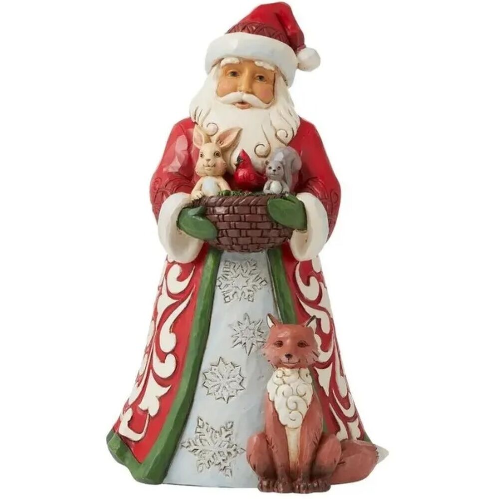 Jim Shore Heartwood Creek - Santa With Animals