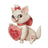 Jim Shore Disney Traditions - Aristocats - Marie Holding Heart