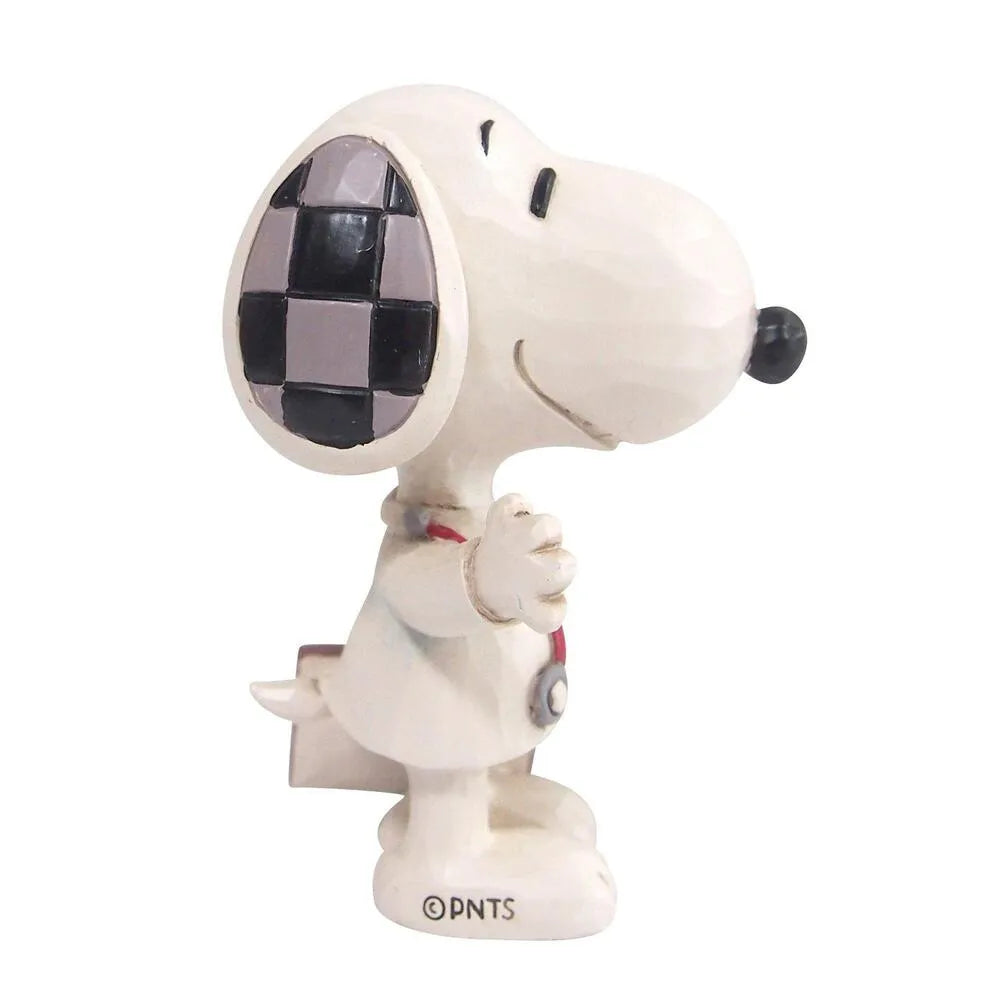 Peanuts by Jim Shore - Snoopy Medical Pro Mini Figurine