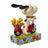 Peanuts by Jim Shore - Snoopy & Woodstock on Scooter