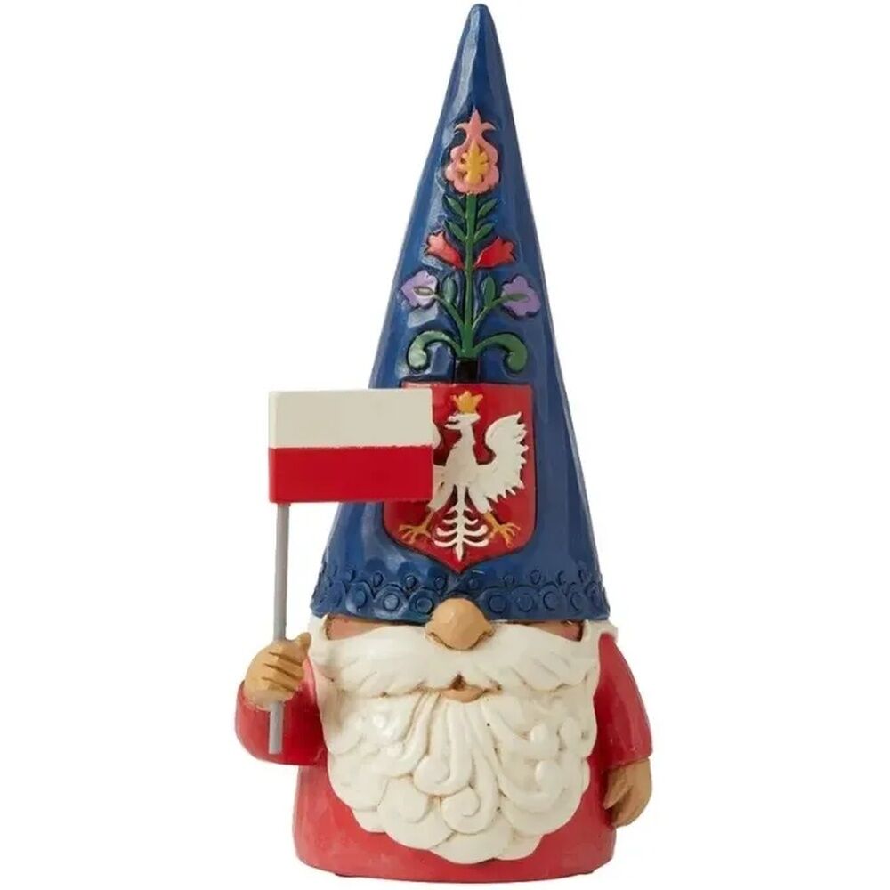 Jim Shore Heartwood Creek Christmas Around The World - Polish Gnome