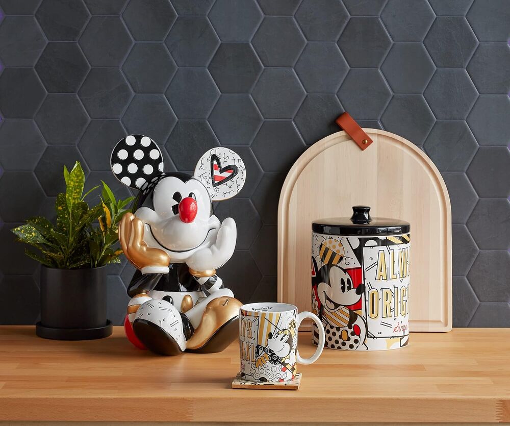 Disney Britto Midas Mickey & Minnie Mouse Canister Large