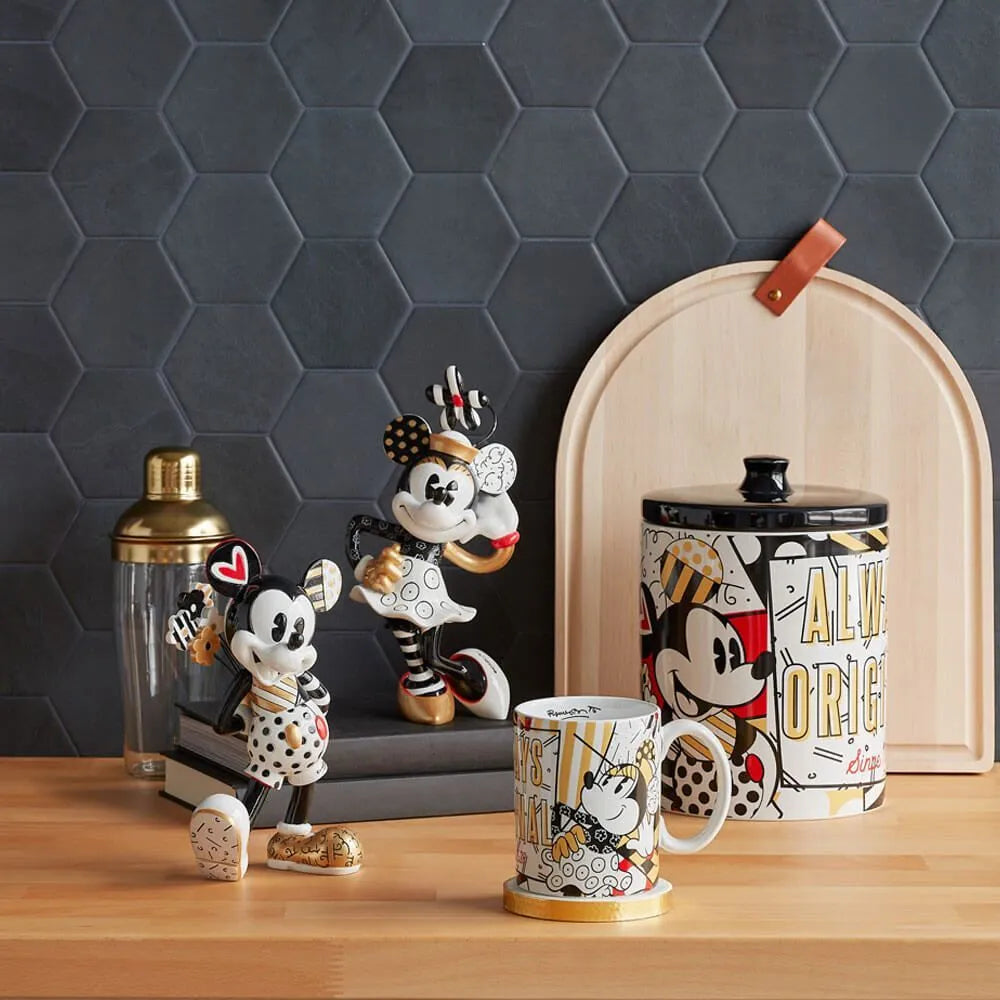 Disney Britto Midas Mickey & Minnie Mouse Canister Large