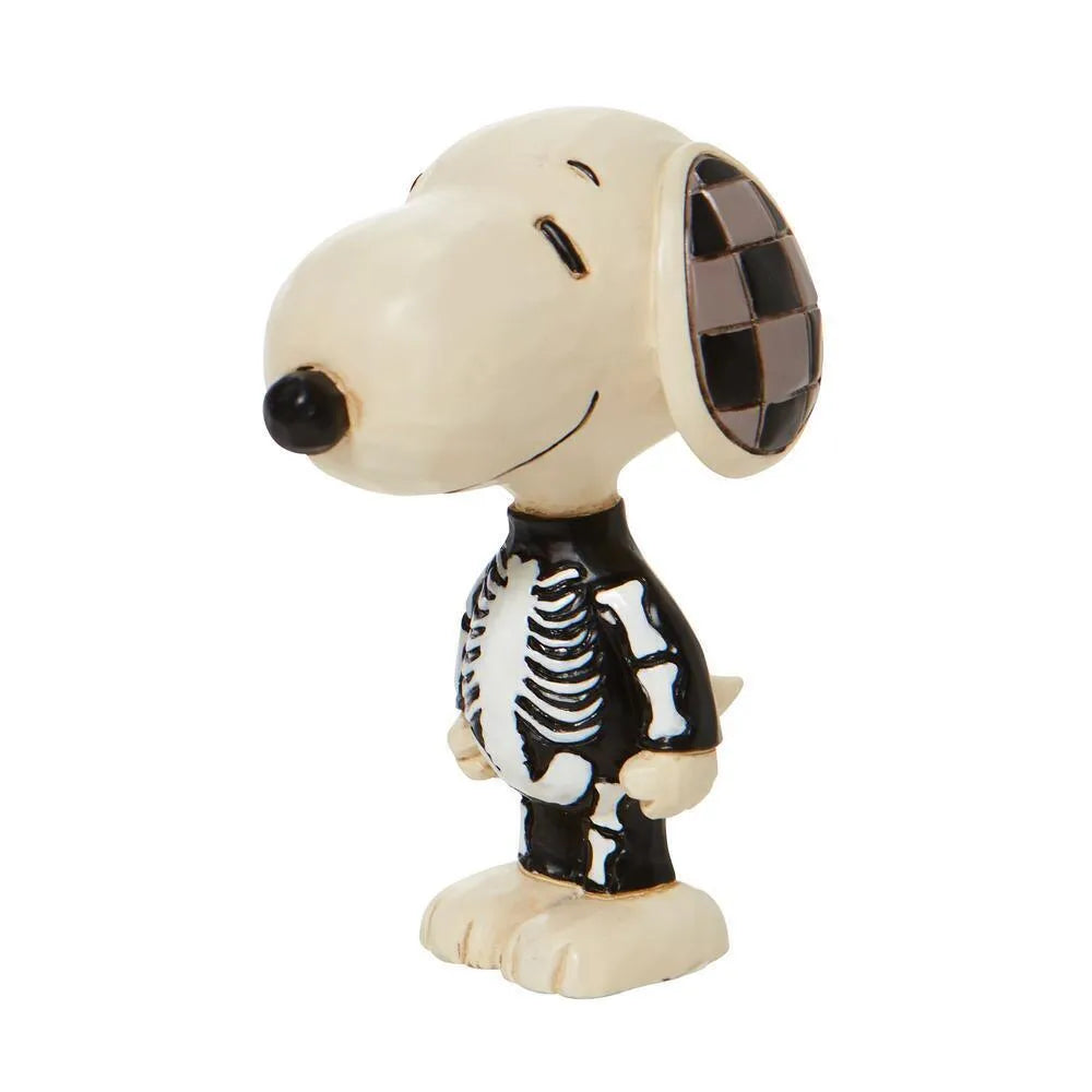 Peanuts by Jim Shore - Snoopy Skeleton Mini Figurine