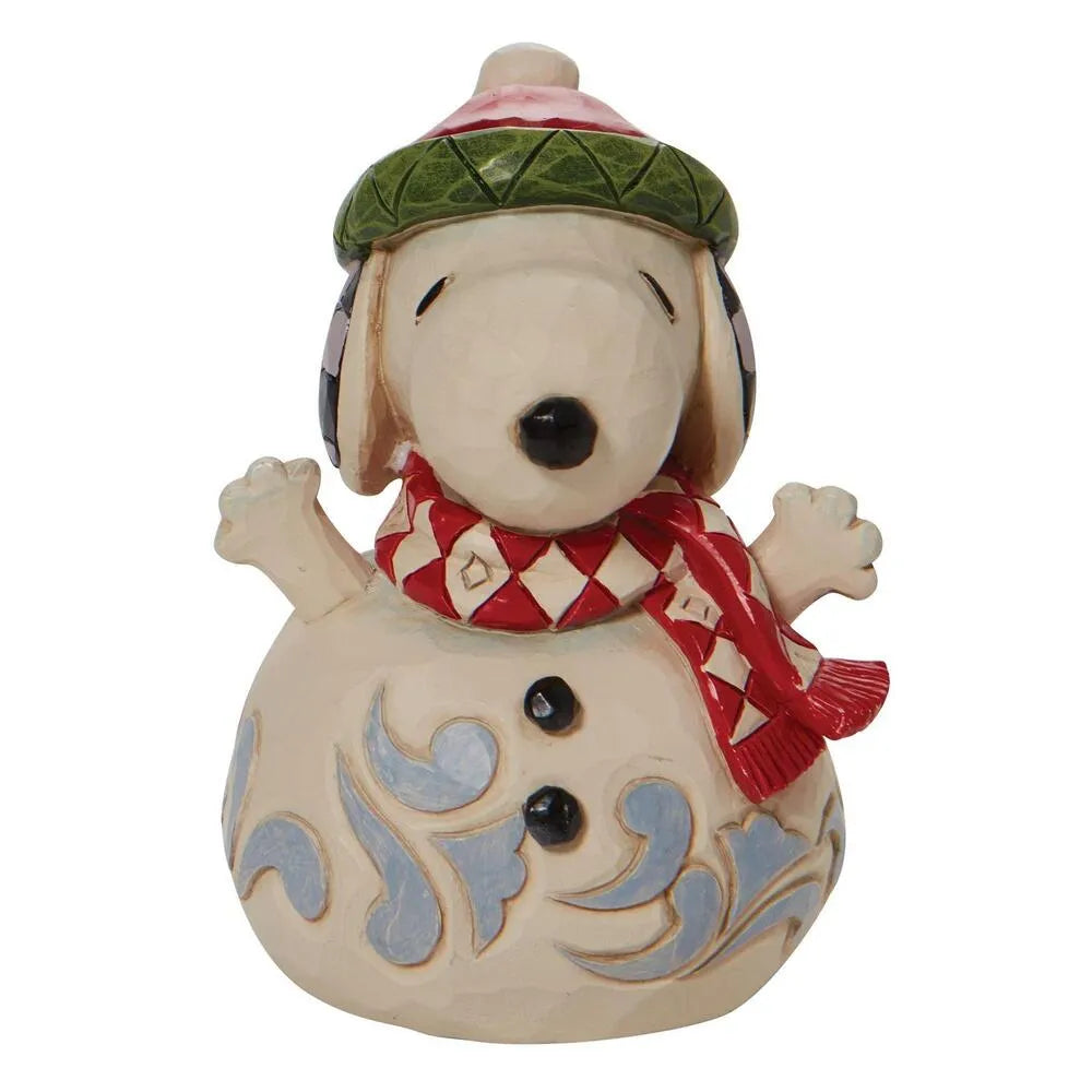 Peanuts by Jim Shore - Mini Snoopy Snowman
