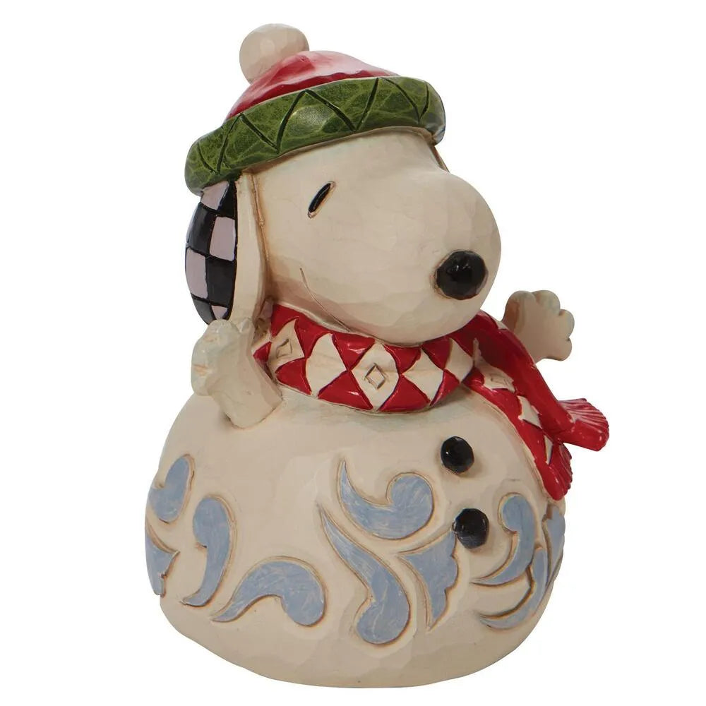 Peanuts by Jim Shore - Mini Snoopy Snowman