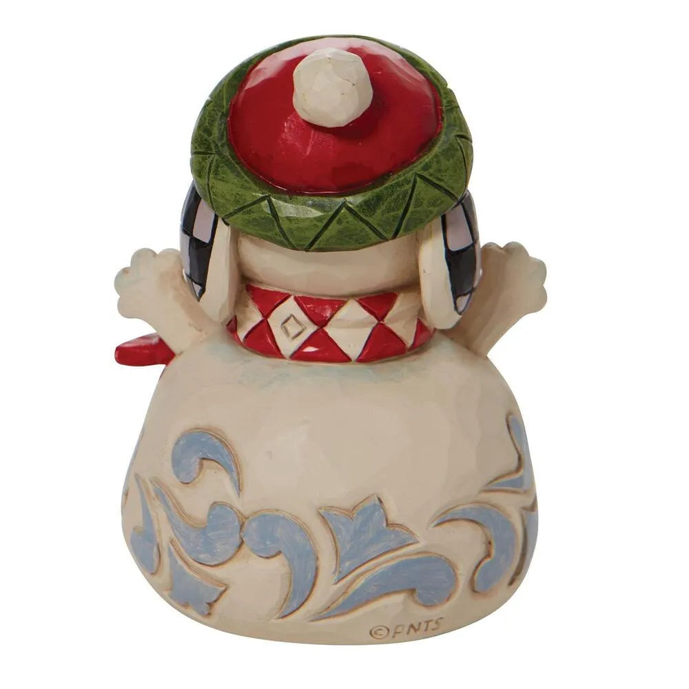 Peanuts by Jim Shore - Mini Snoopy Snowman