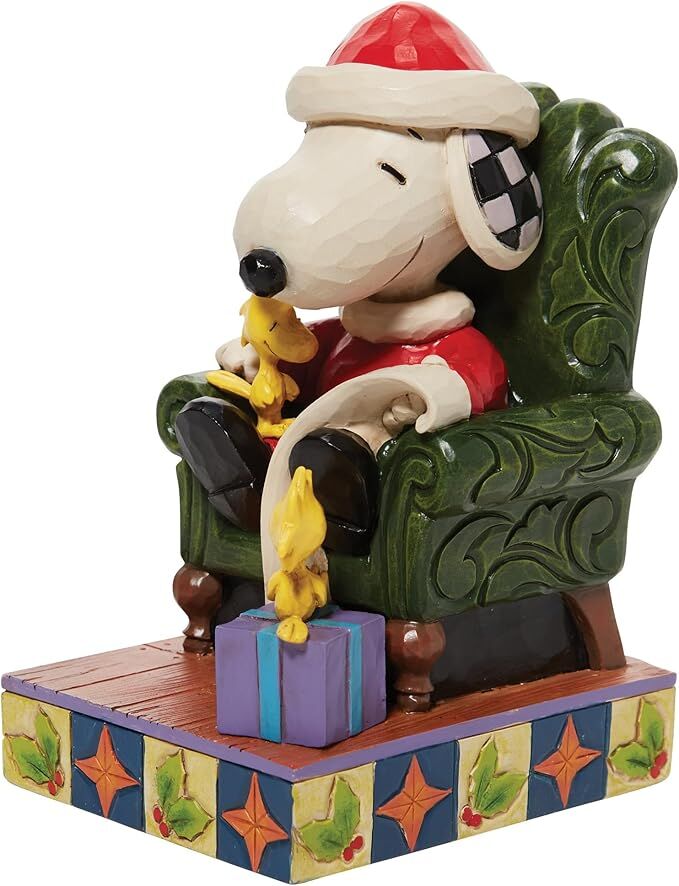 Peanuts by Jim Shore - Santa Snoopy with Christmas List