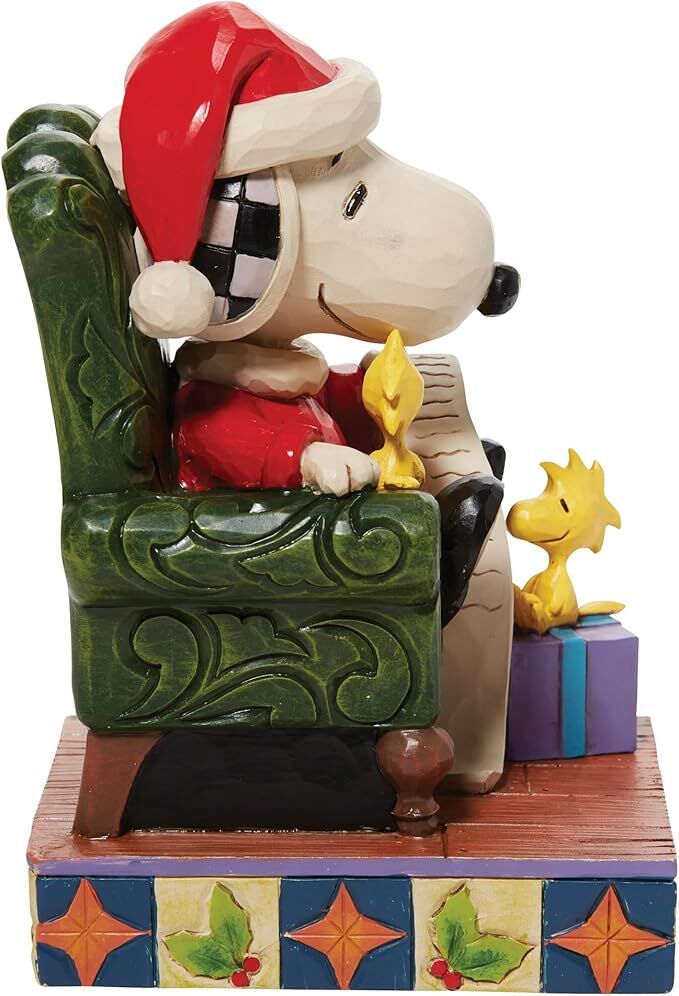 Peanuts by Jim Shore - Santa Snoopy with Christmas List