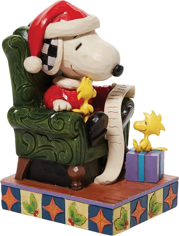 Peanuts by Jim Shore - Santa Snoopy with Christmas List
