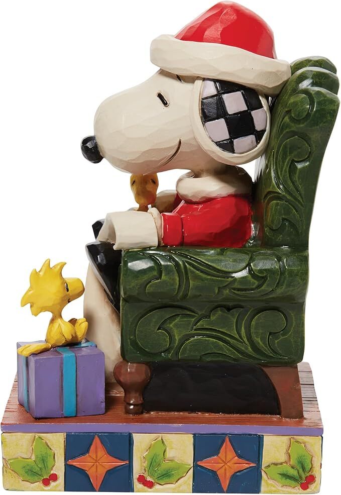 Peanuts by Jim Shore - Santa Snoopy with Christmas List