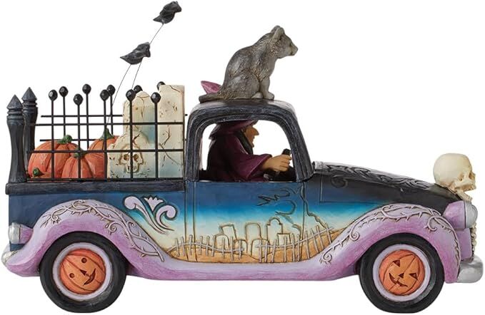 Jim Shore Heartwood Creek - Halloween Pickup Truck