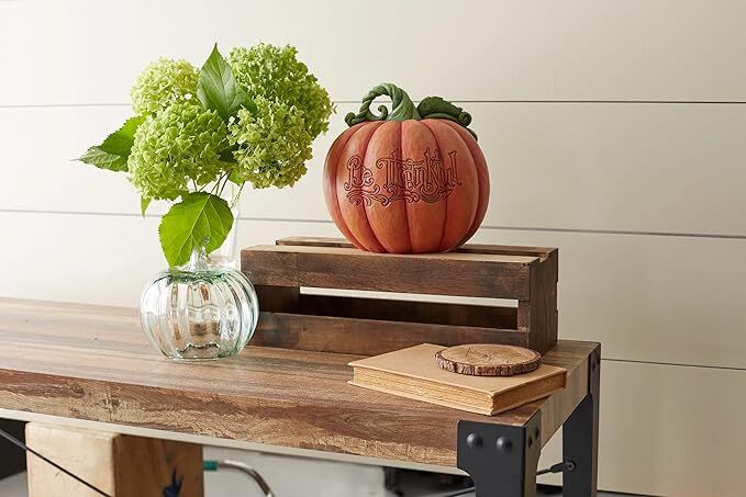 Jim Shore Heartwood Creek - Harvest Pumpkin with Scene