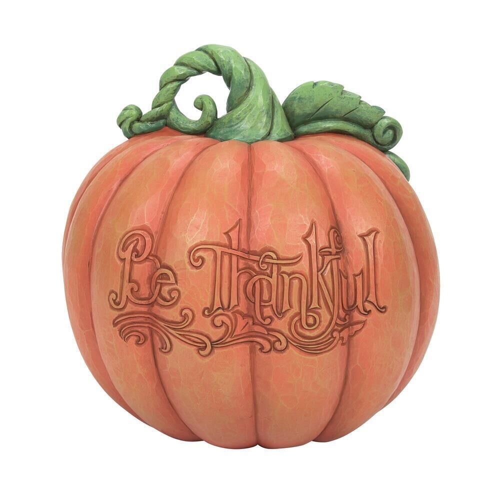 Jim Shore Heartwood Creek - Harvest Pumpkin with Scene