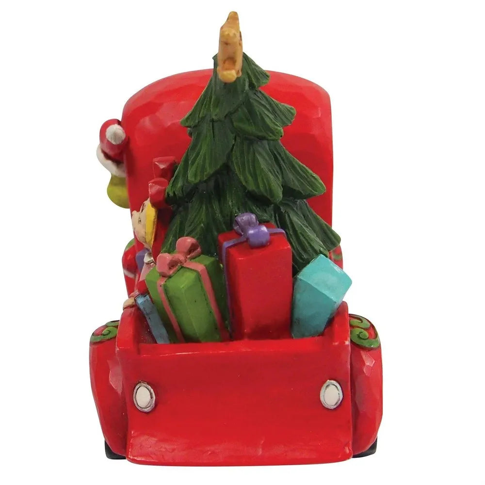 Dr Seuss The Grinch by Jim Shore - Grinch with Friends in Truck