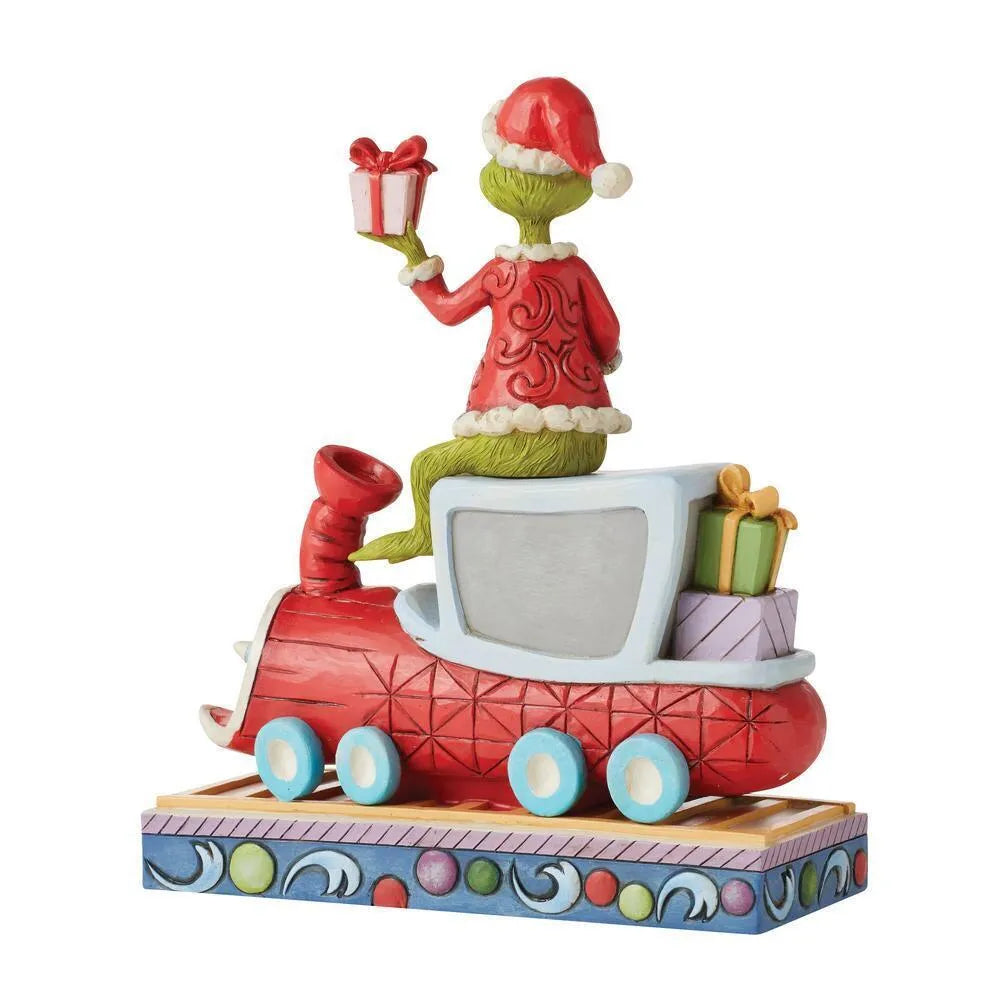 Dr Seuss The Grinch by Jim Shore - Grinch On Train