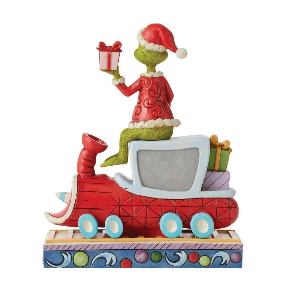 Dr Seuss The Grinch by Jim Shore - Grinch On Train