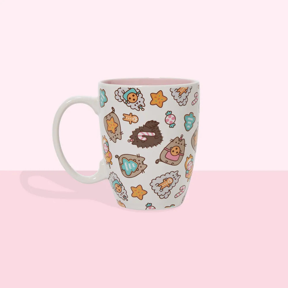 Pusheen Mug - Christmas Cookie & Friend