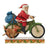 Jim Shore Heartwood Creek - Santa Riding Bicycle