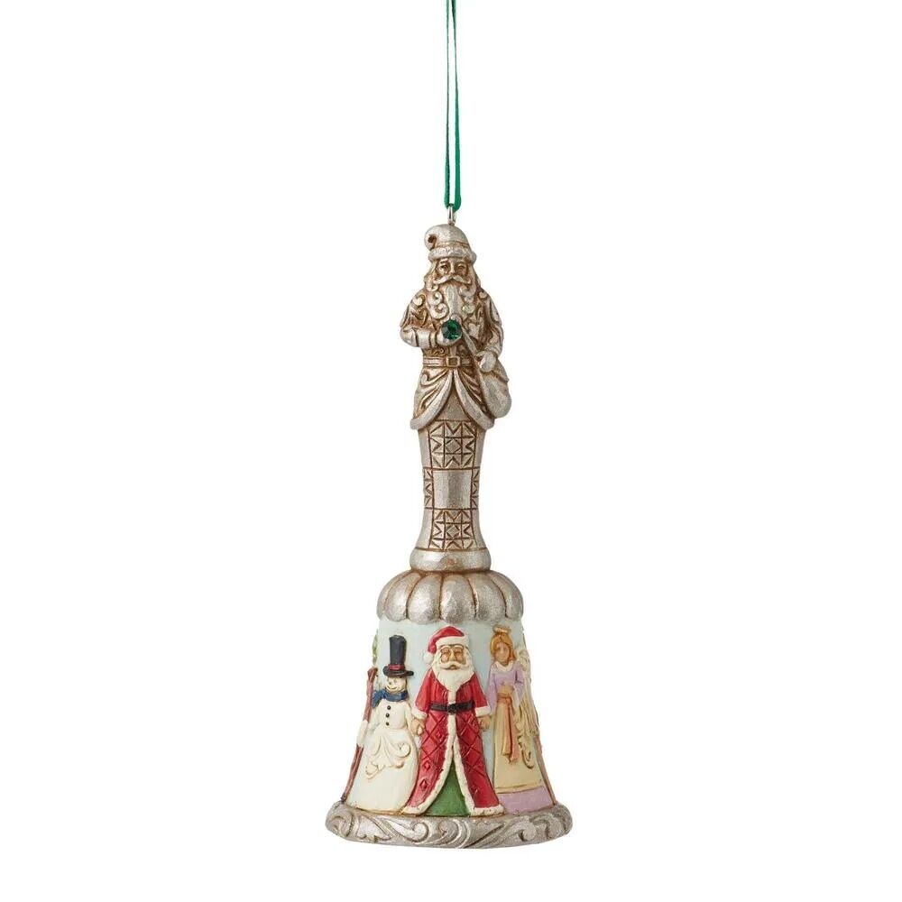 Jim Shore Heartwood Creek - 20th Anniversary Bell Hanging Ornament