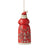 Jim Shore Heartwood Creek Nordic Noel - Santa with Cardinal Hanging Ornament