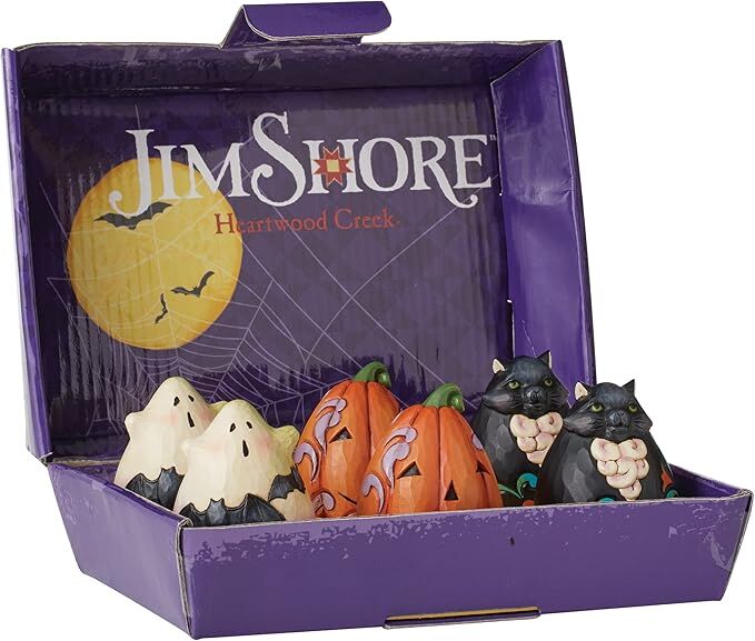Jim Shore Heartwood Creek - Halloween Eggs (Set of 6)