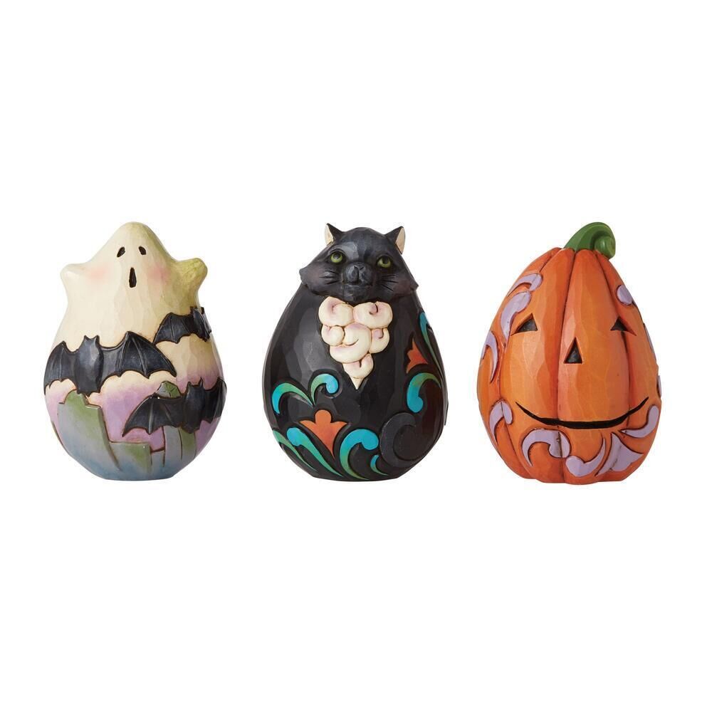 Jim Shore Heartwood Creek - Halloween Eggs (Set of 6)