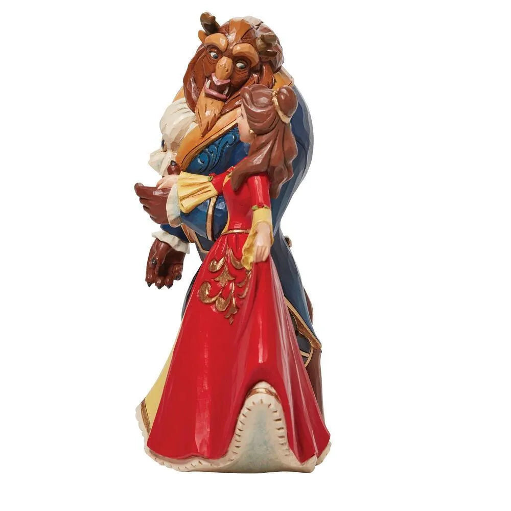 Jim Shore Disney Traditions - Beauty And The Beast Christmas - Enchanted Christmas