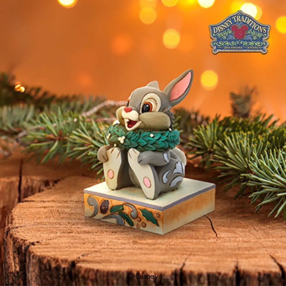 Jim Shore Disney Traditions - Bambi Christmas - Thumper