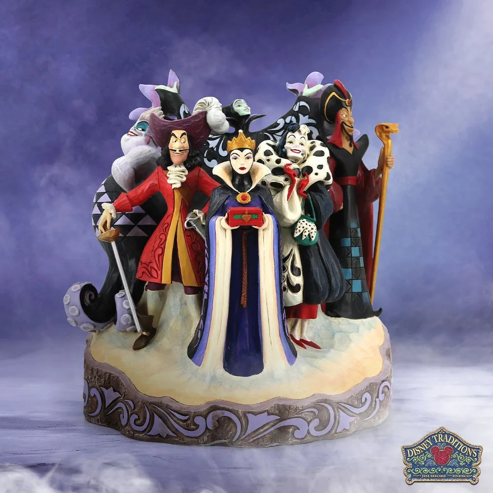 Jim Shore Disney Traditions - Villains - Carved by Heart