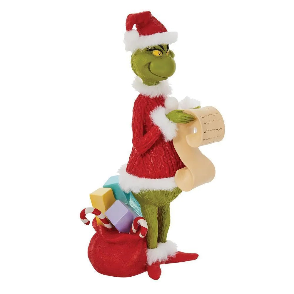 Dr Seuss The Grinch by Dept 56 - Grinch With List