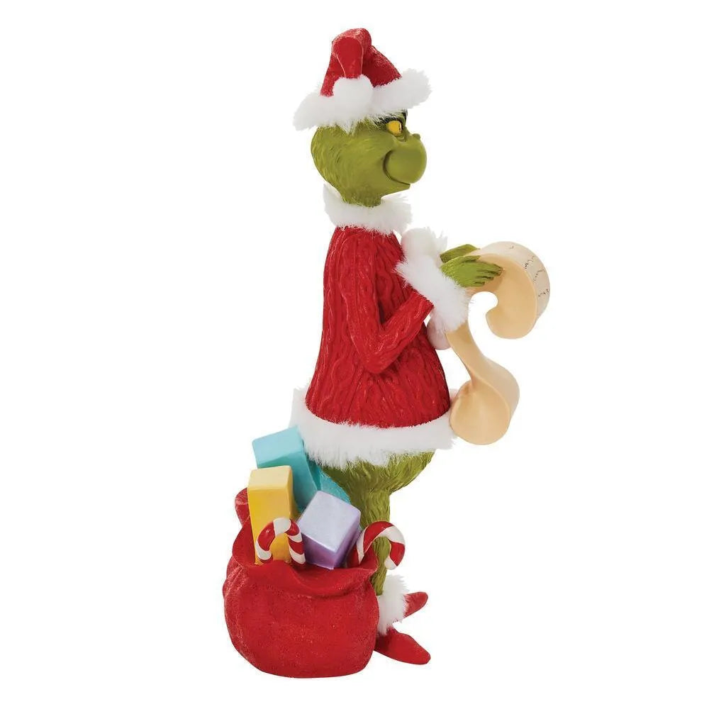 Dr Seuss The Grinch by Dept 56 - Grinch With List