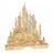 Disney Flourish Illuminated Castle - King Trition