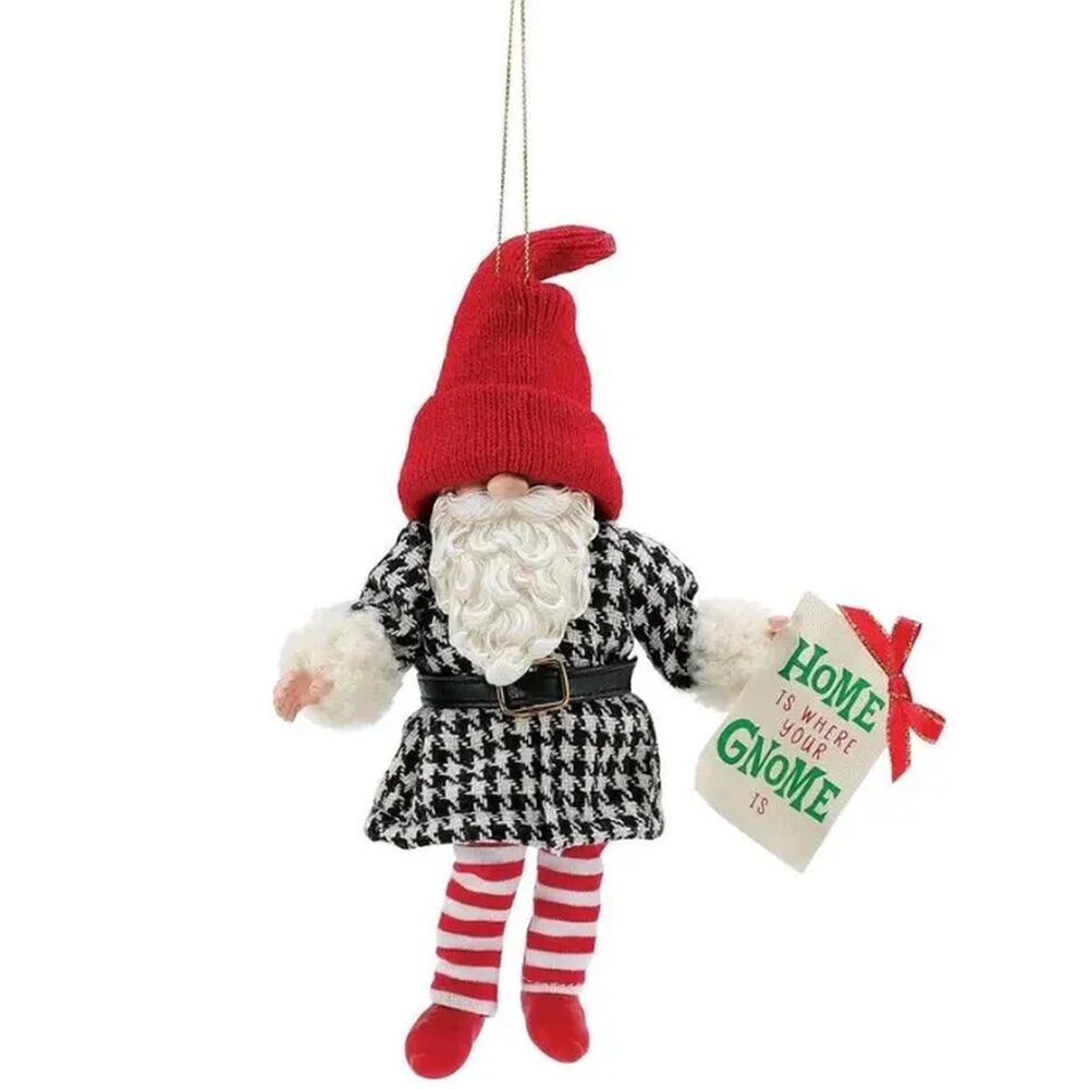 Possible Dreams by Dept 56 - Home Is Where Your Gnome Is Hanging Ornament