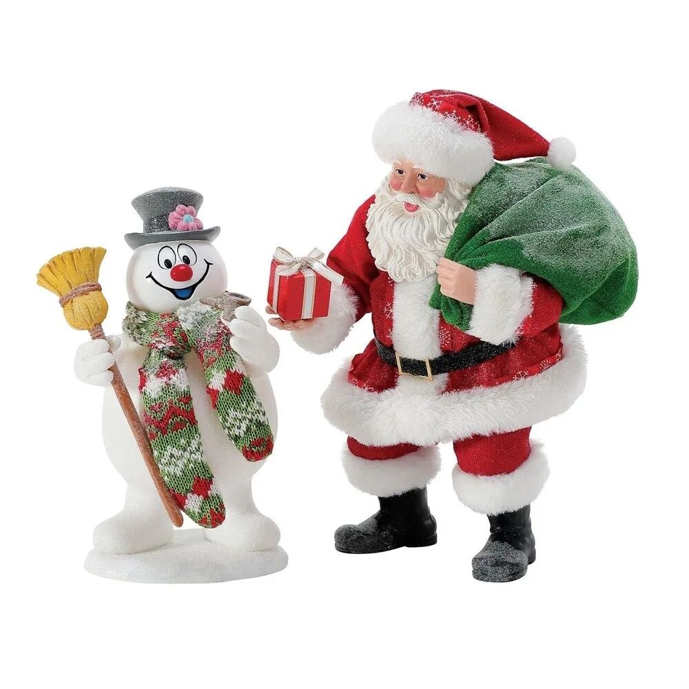 Possible Dreams by Dept 56 Santa - Frosty's Special Gift