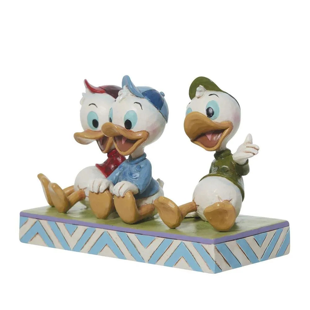 Jim Shore Disney Traditions - Huey, Dewey & Louie - Terrific Trio