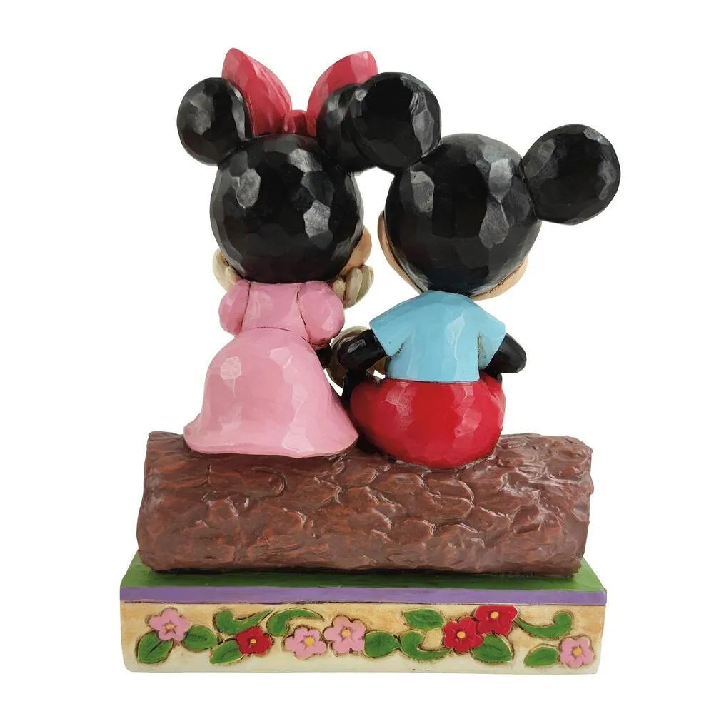 Jim Shore Disney Traditions - Mickey And Minnie Campfire - Sweetheart Campfire