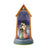 Jim Shore Heartwood Creek - LED Rotating Holy Family in Stable 28cm