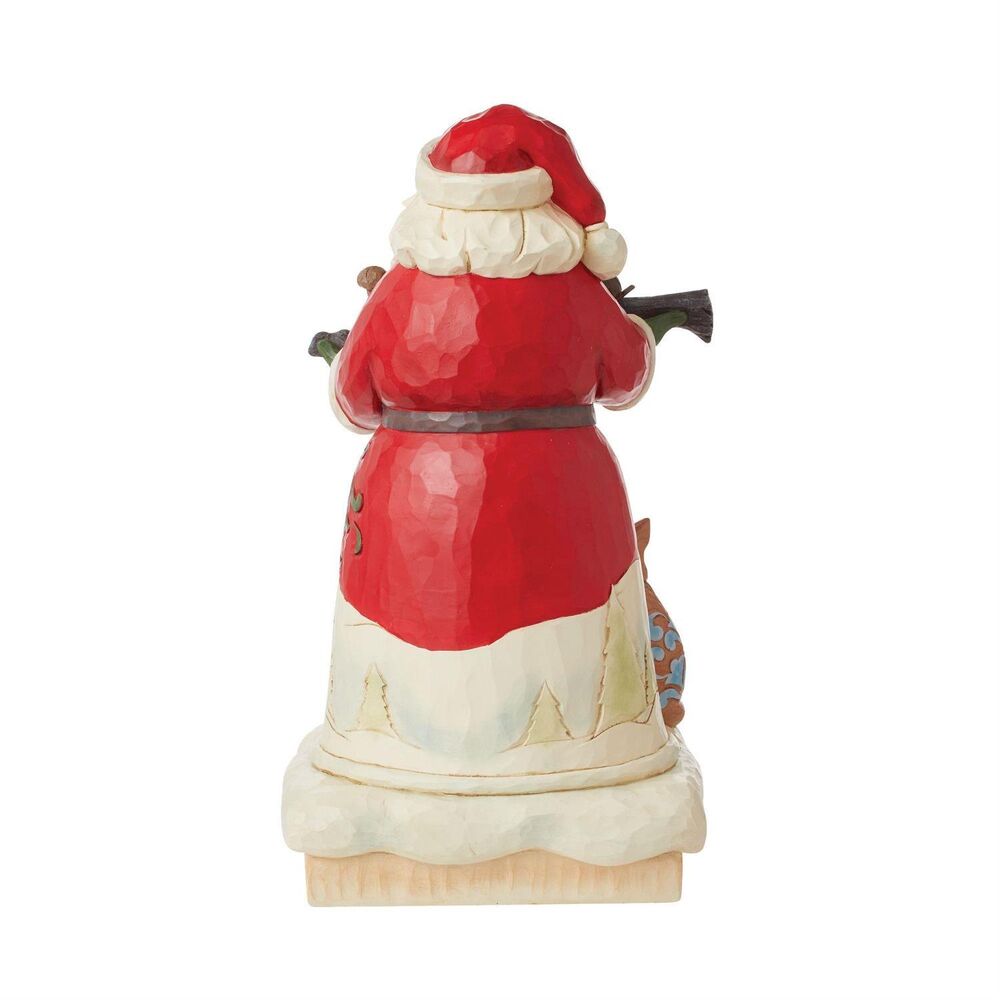 Jim Shore Heartwood Creek - Santa with Animals Statue