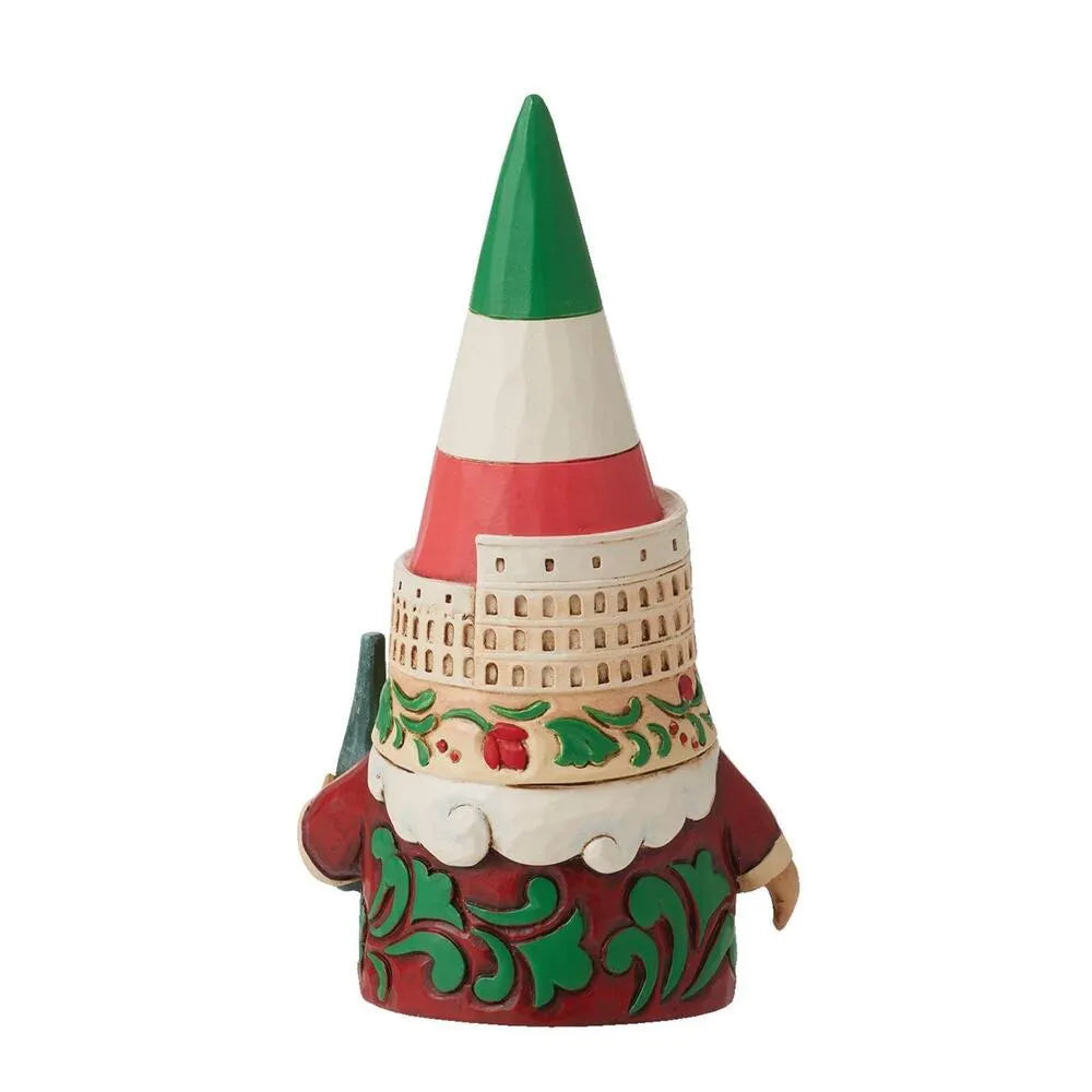 Jim Shore Heartwood Creek Gnomes Around The World - Italian Gnome
