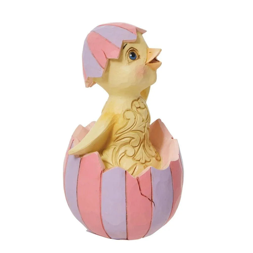 Jim Shore Heartwood Creek Easter - Mini Easter Chick In Egg