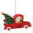 Dr Seuss The Grinch by Jim Shore - Grinch Red Truck Hanging Ornament