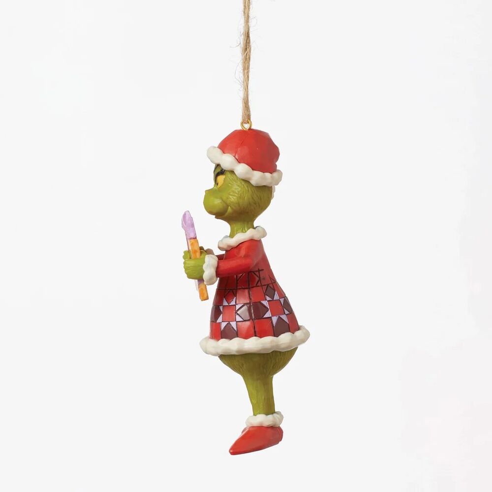Dr Seuss The Grinch by Jim Shore - 100% Grinch PVC Hanging Ornament