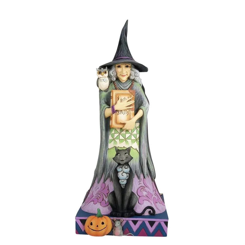 Jim Shore Heartwood Creek Halloween - Spooky or Sweet Witch