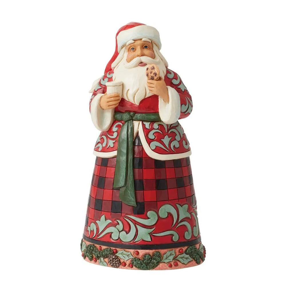 Jim Shore Heartwood Creek Highland Glen - Santa & Mrs. Claus
