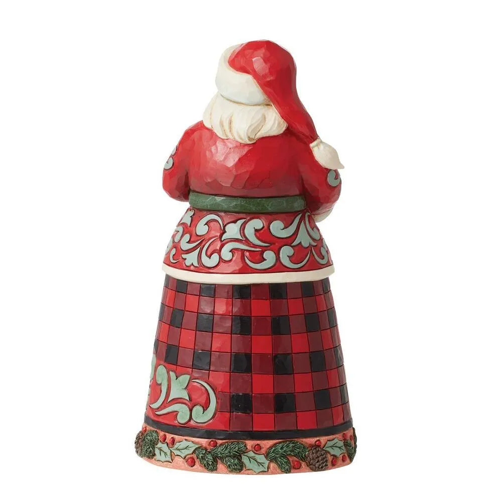 Jim Shore Heartwood Creek Highland Glen - Santa & Mrs. Claus