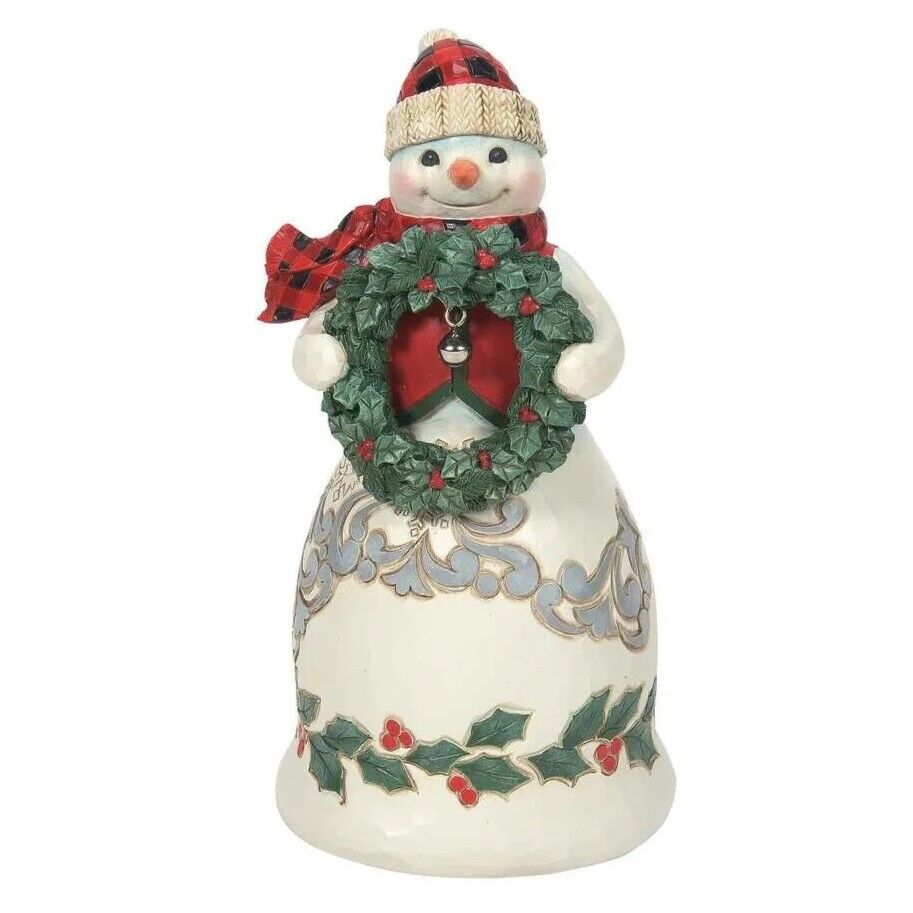 Jim Shore Heartwood Creek Highland Glen - Snowman with Vest