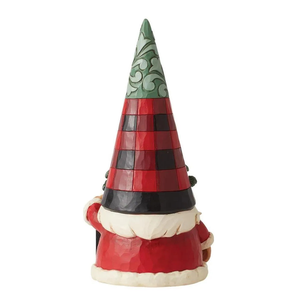Jim Shore Heartwood Creek Highland Glen - Gnome With Bells
