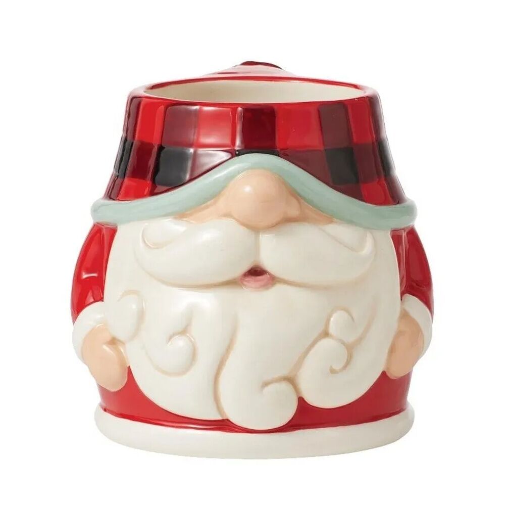 Jim Shore Heartwood Creek Highland Glen - Santa Gnome Mug