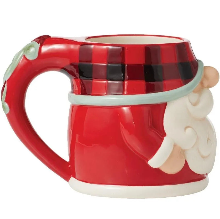Jim Shore Heartwood Creek Highland Glen - Santa Gnome Mug